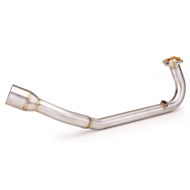 AUTEBGV Motorrad Mittelrohr Für PCX150 PCX125 2021 2022 Motorradauspuff Für Escape Full System Schalldämpfer Front Mid Pipe Motorrad Auspuffspitze Schalldämpfer von AUTEBGV