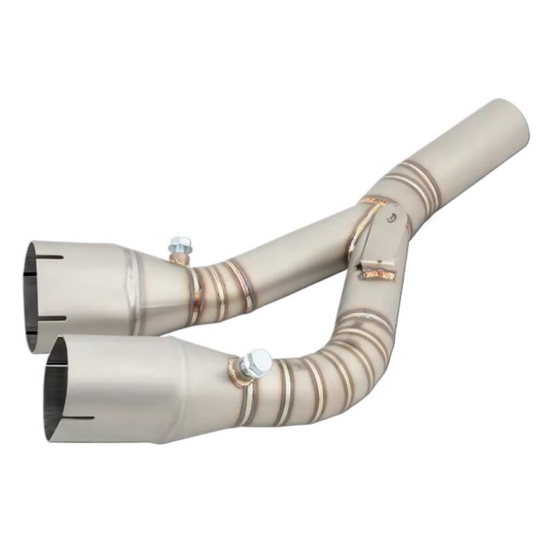 AUTEBGV Motorrad Mittelrohr Für S1000RR 2019 2020 2021 2022 2023 Für S1000R 2021 2022 2023 Moto Auspuff Löschen Katalysator Mittleren Link Rohr Schalldämpfer Für Flucht Rohr von AUTEBGV
