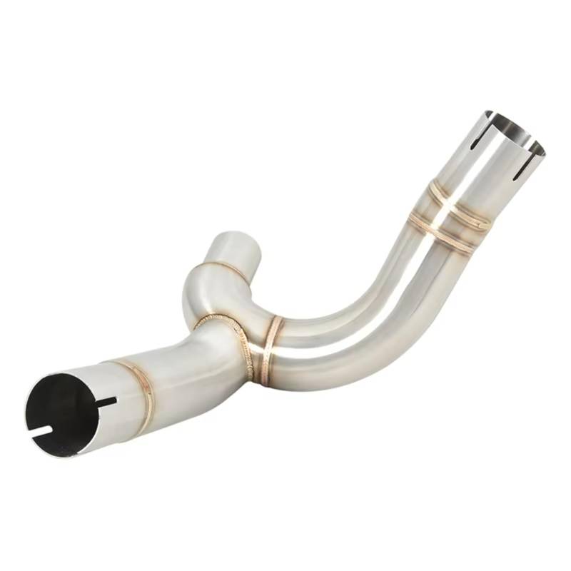AUTEBGV Motorrad Mittelrohr Kompatibel Mit Ducati Für Monster 950 937 2021 2023 Motorradauspuff Esacpe Moto Mittelrohr Slip On Stock Schalldämpfer von AUTEBGV