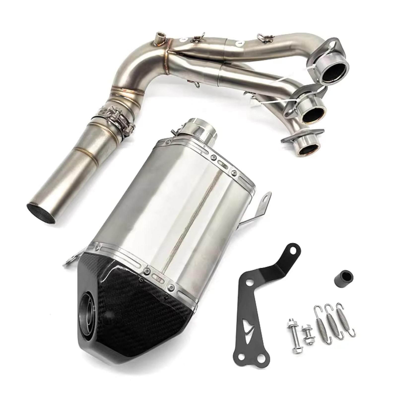 AUTEBGV Motorrad Mittelrohr Kompatibel Mit Yamaha Für MT09 FZ09 Für Tracer 9GT XSR900 2021 2022 2023 2024 Motorrad-Komplettsysteme Auspuff Für Escape Front Link Pipe Schalldämpfer AUTEBGV Motorrad Mittelrohr Kompatibel Mit Yamaha Für MT09 FZ09 Für Tracer 9GT XSR900 2021 2022 2023 2024 Motorrad-Komplettsysteme Auspuff Für Escape Front Link Pipe Schalldämpfer von AUTEBGV