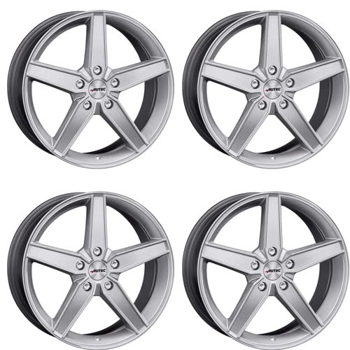 4x AUTEC Felgen Alufelgen DELANO 8.5x20 ET42 5x112 Hyper Silber kompatibel mit BMW 2er X1 1 iX1 X2 von AUTEC
