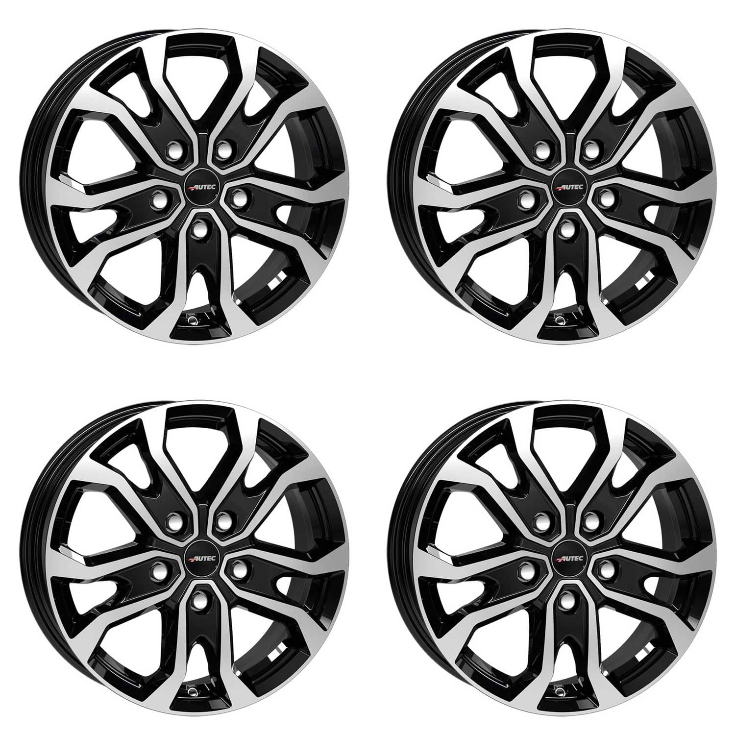 4x AUTEC Felgen Alufelgen KISO 7.0x17 ET51 5x112 Schwarz poliert kompatibel mit Mercedes-Benz Vito Marco Polo V Viano 4x AUTEC Felgen Alufelgen KISO 7.0x17 ET51 5x112 Schwarz poliert kompatibel mit Mercedes-Benz Vito Marco Polo V Viano von AUTEC
