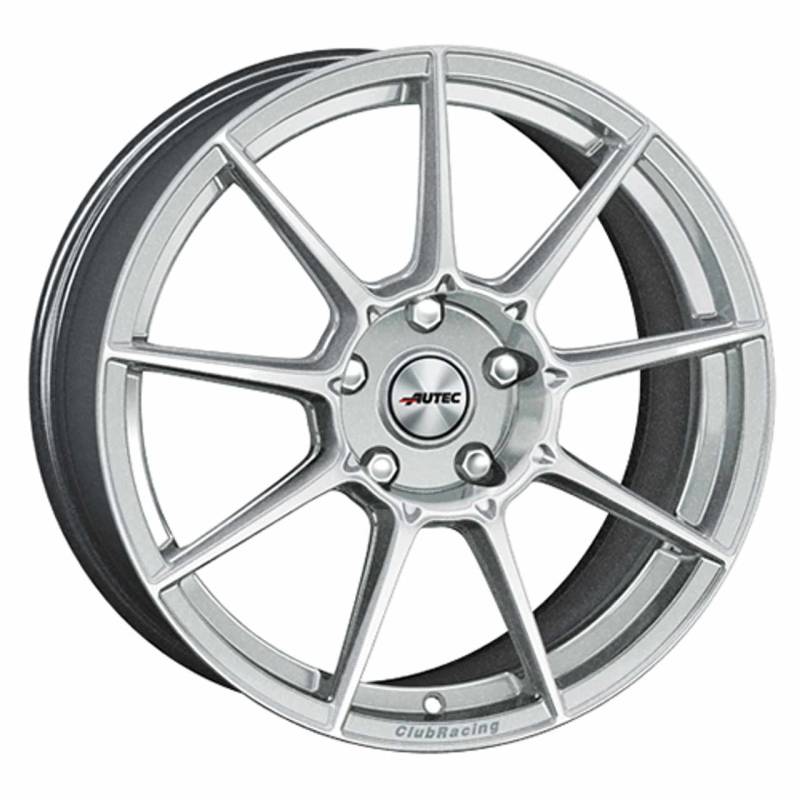 AUTEC TYP CR - CLUBRACING hypersilber 8.5Jx19 5x100 ET30 von AUTEC