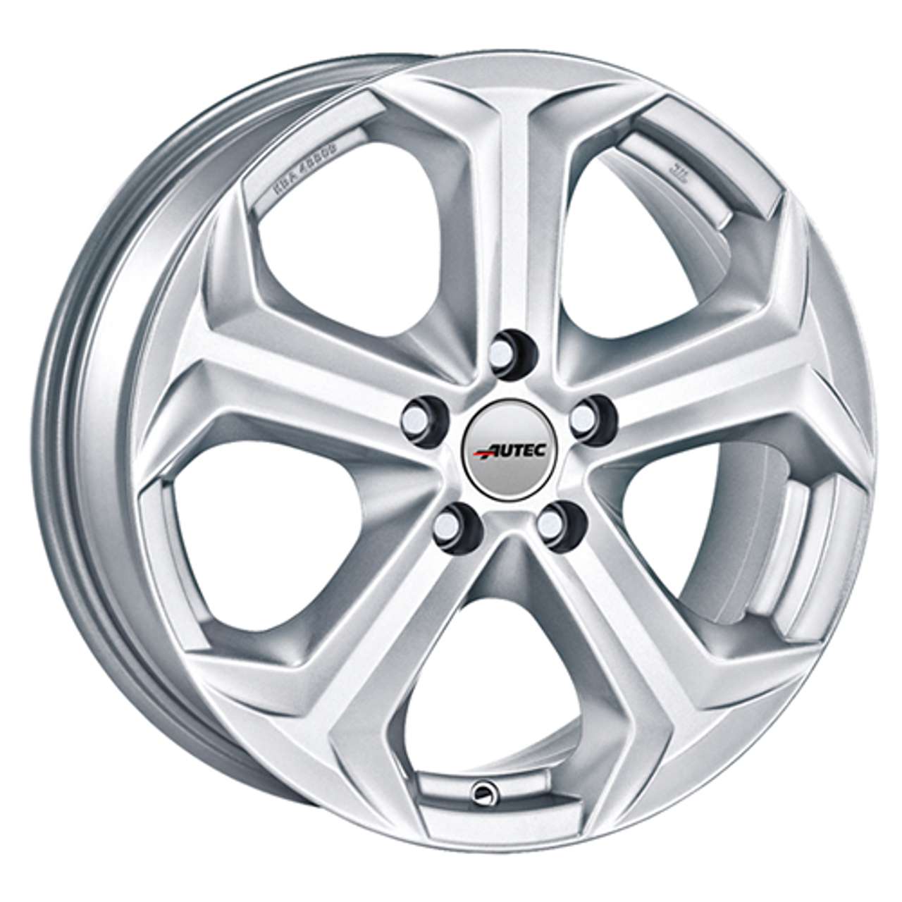 AUTEC TYP X - XENOS brillantsilber 8.5Jx18 5x108 ET40 von AUTEC