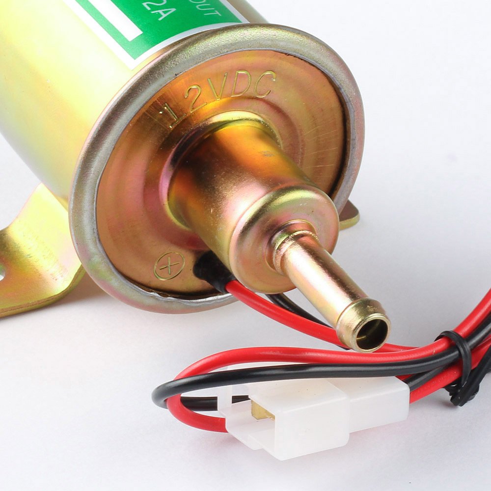 Elektronischer Kraftstoffpumpe 12v DC universal Benzin Diesel Öl Öl Pflanzen Öl Pumpe HEP-02A Golden Elektronischer Kraftstoffpumpe 12v DC universal Benzin Diesel Öl Öl Pflanzen Öl Pumpe HEP-02A Golden von Vechkom