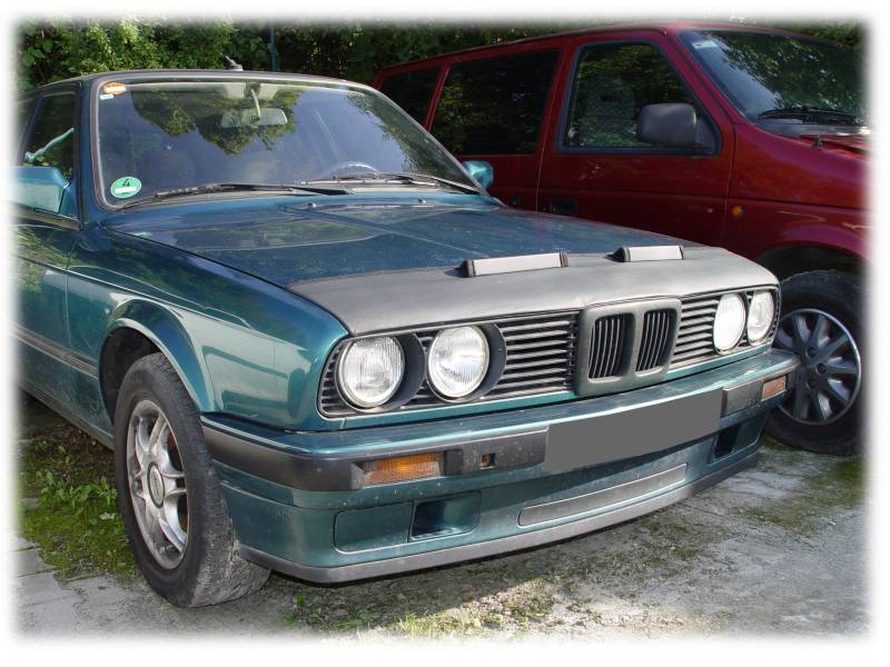 AB-00038 BRA für E30 Bj. 1982-1994 Haubenbra Steinschlagschutz Tuning Bonnet Bra von Auto-Bra
