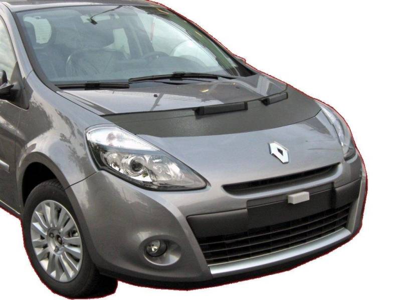 AB-00169 Auto-BRA kompatibel mit Renault Renault Clio 3 Bj. 2005-2013 Haubenbra Steinschlagschutz Tuning Bonnet Bra von Auto-Bra