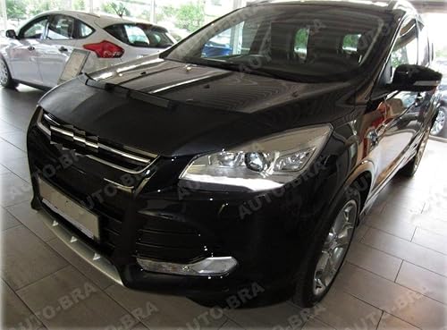 AB3-00100 Bonnet Bra kompatibel mit Ford Kuga 2 Bj. 2013-2017 Haubenbra Steinschlagschutz Tuning Bonnet Bra von Auto-Bra