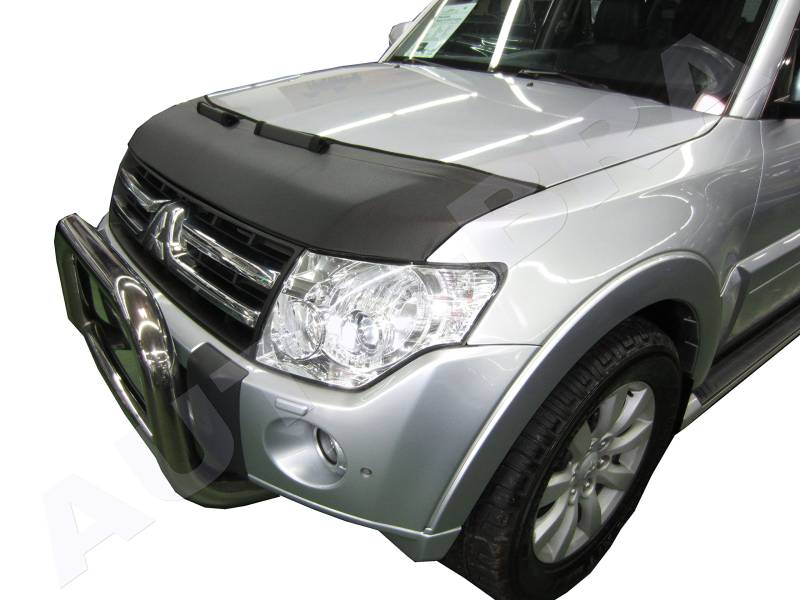 AB3-00115 Auto Bra kompatibel mit Mitsubishi Pajero Bj. seit 2006 Haubenbra Steinschlagschutz Tuning Bonnet Bra von Auto-Bra