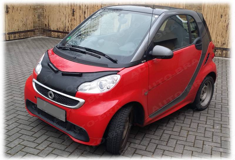 AB3-00129 Auto Bra kompatibel mit Smart Fortwo W451 Haubenbra Steinschlagschutz Tuning Bonnet Bra von Auto-Bra