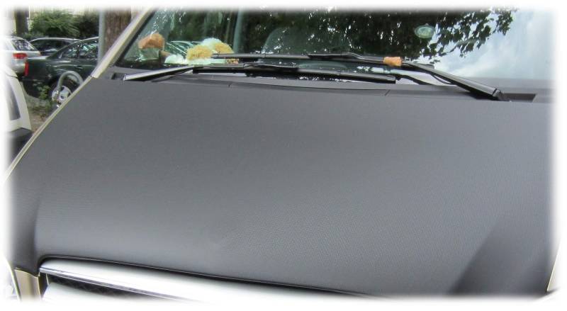 AB3-00431 Auto-Bra Carbon Optik Vollbra Bonnet Bra für die ganze Motorhaube kompatibel mit VW Volkswagen Crafter - Man TGE Bj. ab 2017 Haubenbra Steinschlagschutz Tuning von Auto-Bra