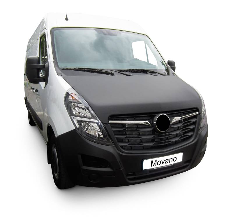 AB3-00663 Auto BRA Vollbra für die ganze Motorhaube kompatibel mit Opel Movano Bj. 2010-2021 Haubenbra Steinschlagschutz Tuning Bonnet Bra von Auto-Bra