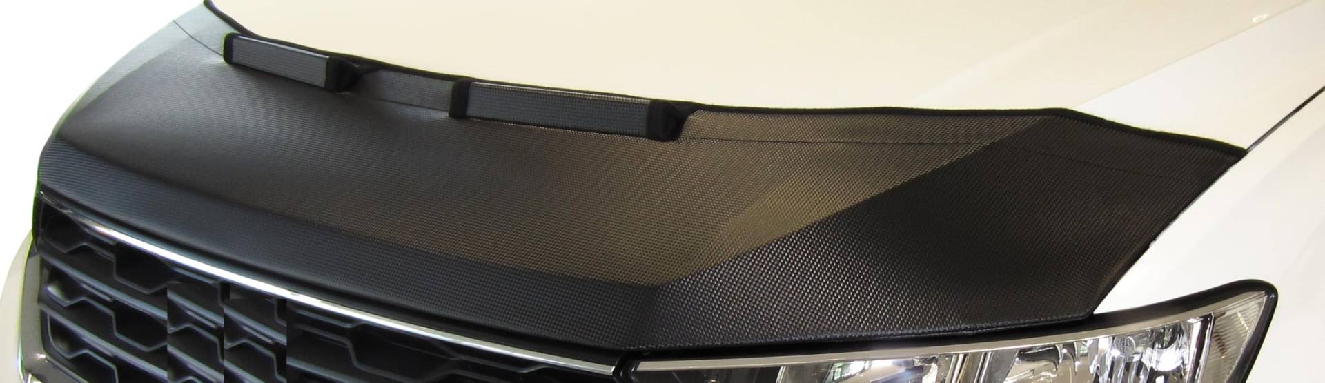 Carbon Optik AB-00685 Auto-BRA kompatibel mit Skoda Yeti Bj. 2013-2017 Haubenbra Steinschlagschutz Tuning Bonnet Bra von AUTO-BRA