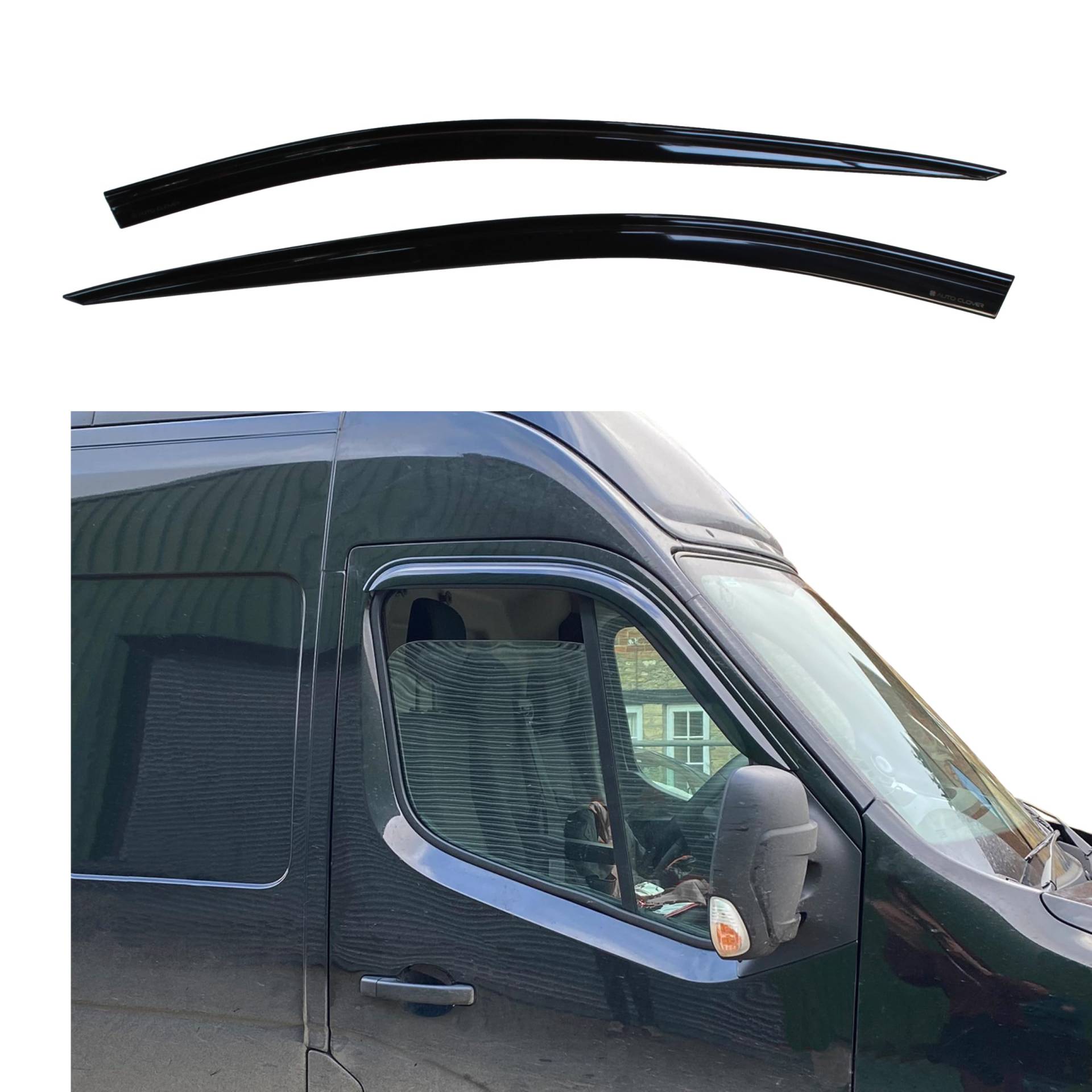 Autoclover Windabweiser-Set, 2-teilig Autoclover Windabweiser-Set, 2-teilig von AUTO CLOVER