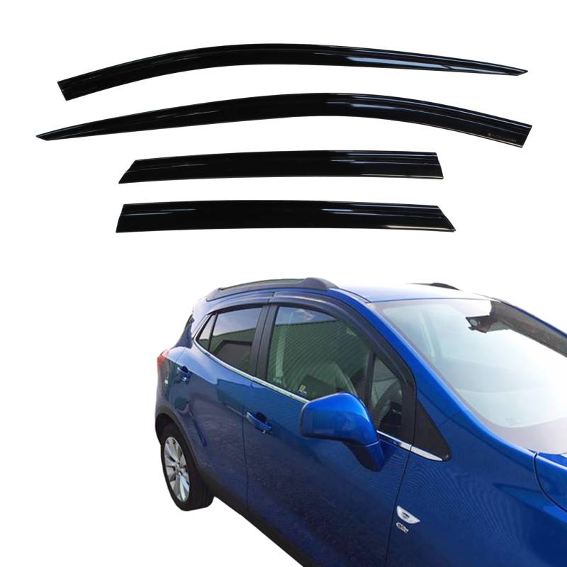 Autoclover Windabweiser-Set für Opel Mokka, 6-teilig von AUTO CLOVER