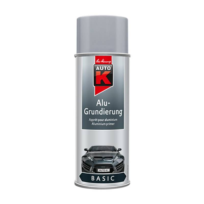 AUTO-K KWASNY 233 060 Basic Alu-Grundierung Grau Spray 400ml von AutoK