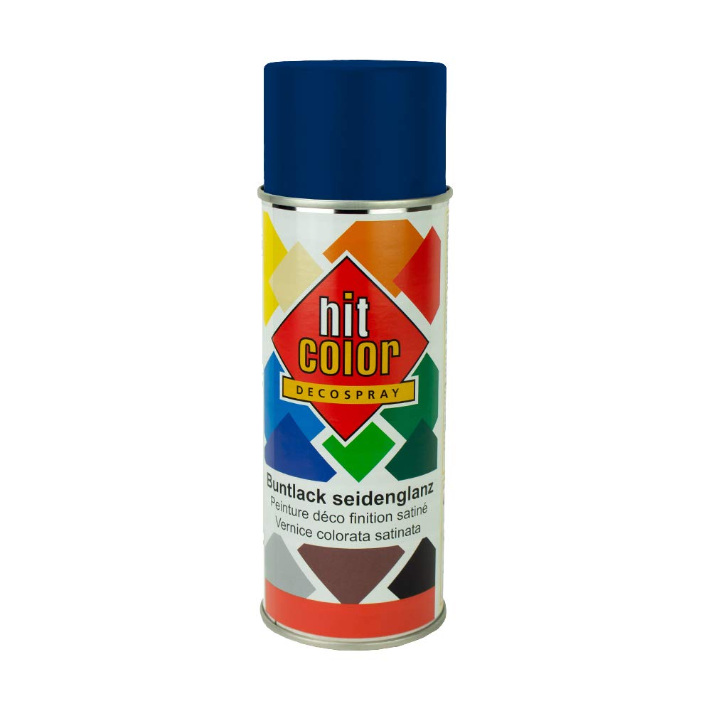 Kwasny Hit Color Lackspray Lack Spray Spraylack Ultramarinblau Hochglanz Ral 5002 400 ml von Auto K