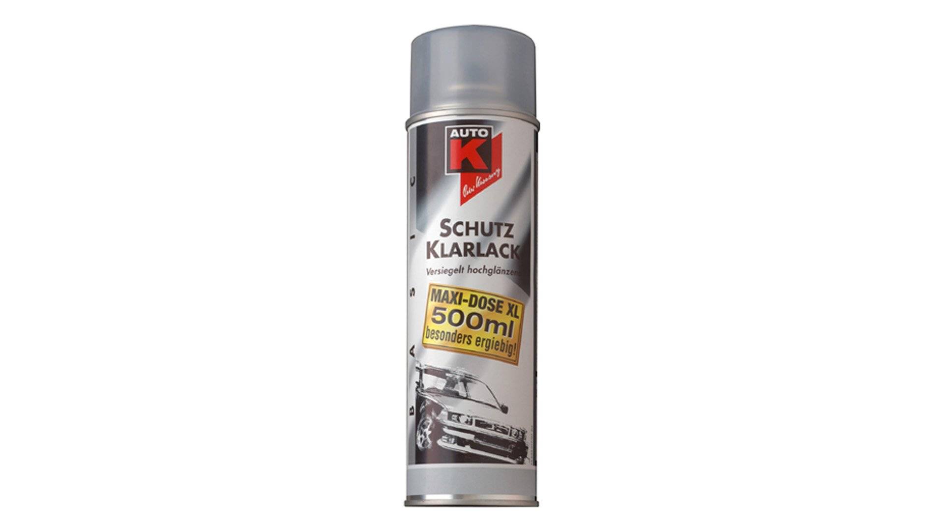 Kwasny Auto-K Schutz-Klarlack Klarlack Speziallack Lack Spray Lackspray Spraylack transparent glänzend 500 ml von Auto K