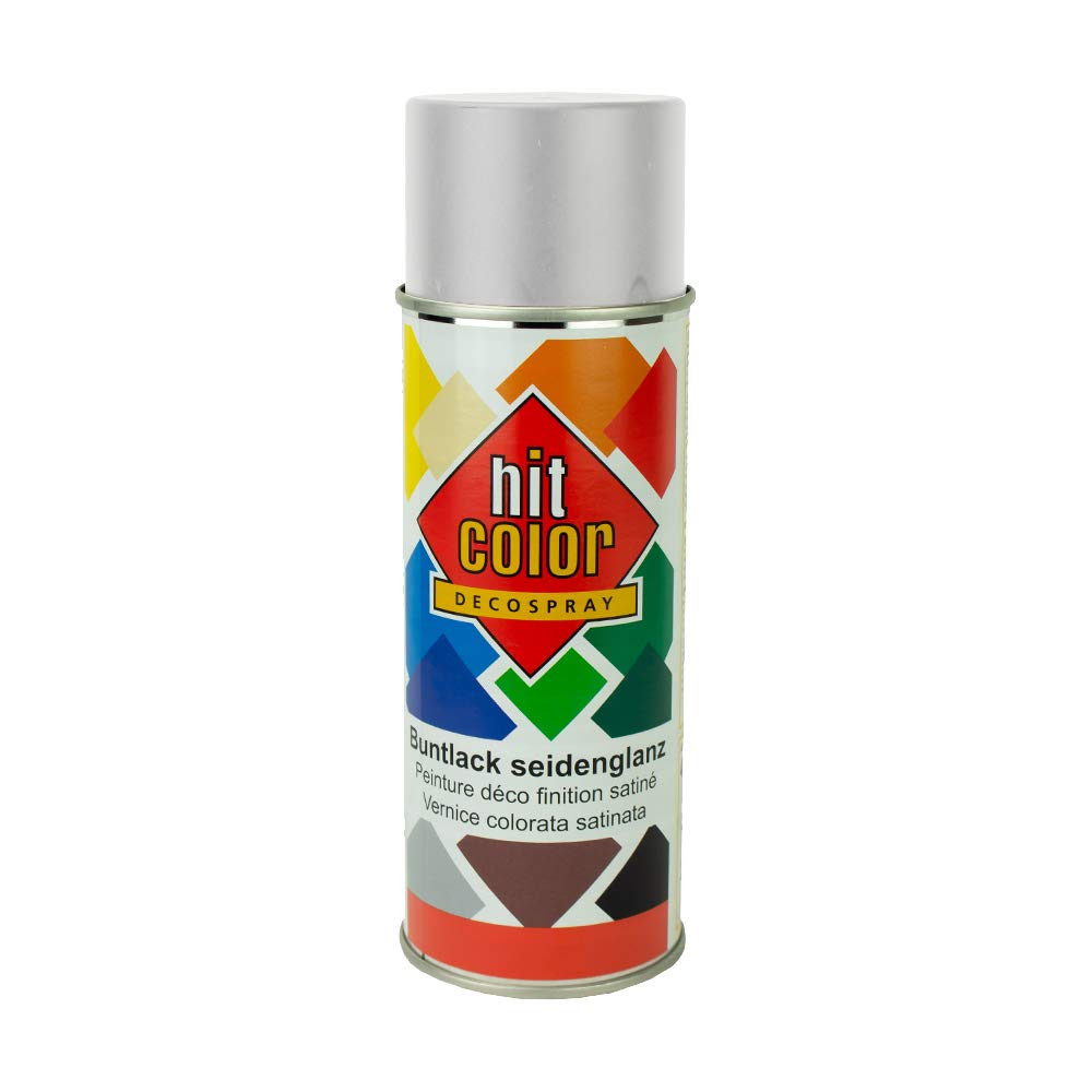 Kwasny Hit Color Lackspray Lack Spray Spraylack Weissaluminium Hochglanz Ral 9006 400 ml von Auto K