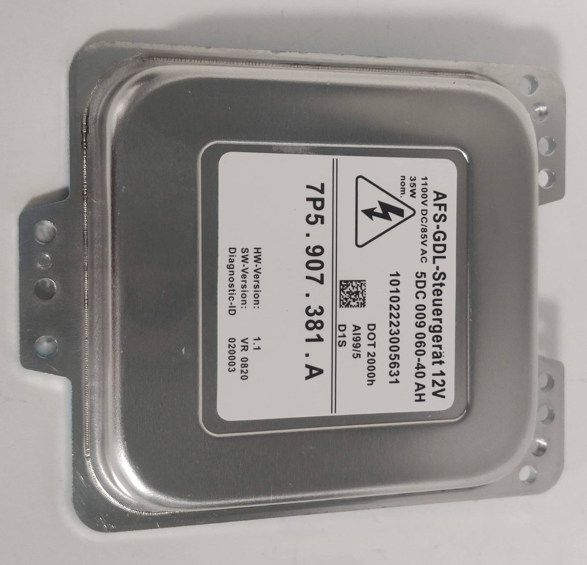 AUTO-PALPAL Vorschaltgerät für Autoscheinwerfer 5DC009060-40 AH 7P5.907.381.A 30002387743 5DC00906040 AUTO-PALPAL Vorschaltgerät für Autoscheinwerfer 5DC009060-40 AH 7P5.907.381.A 30002387743 5DC00906040 von AUTO-PALPAL