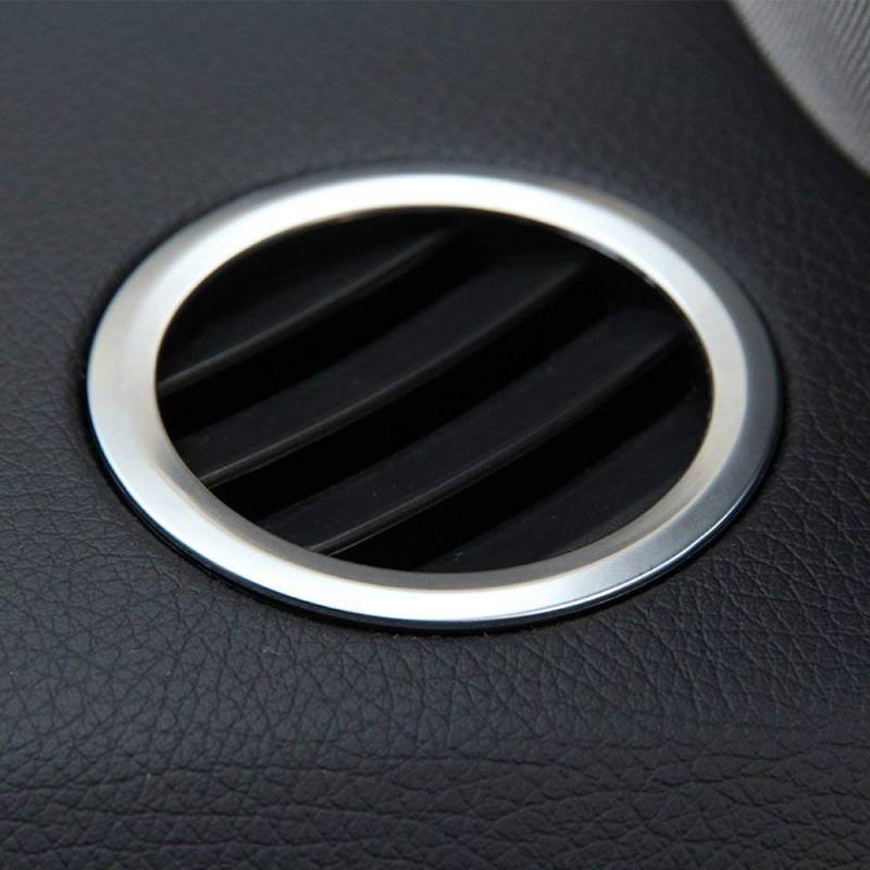 AUTO Pro Für GLK X204 ML W124 GL X164 Carbon ABS Chrom Innendekoration Klimaanlage Auslass Zubehör Rahmen Abdeckung Trim Aufkleber von AUTO Pro