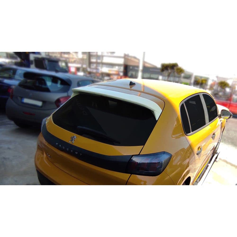 Motordrome Dachspoiler A/465 für Peugeot 208 II HB 5-türer 2019- (exkl. GT), PU, unlackiert, schwarz von AUTO-STYLE