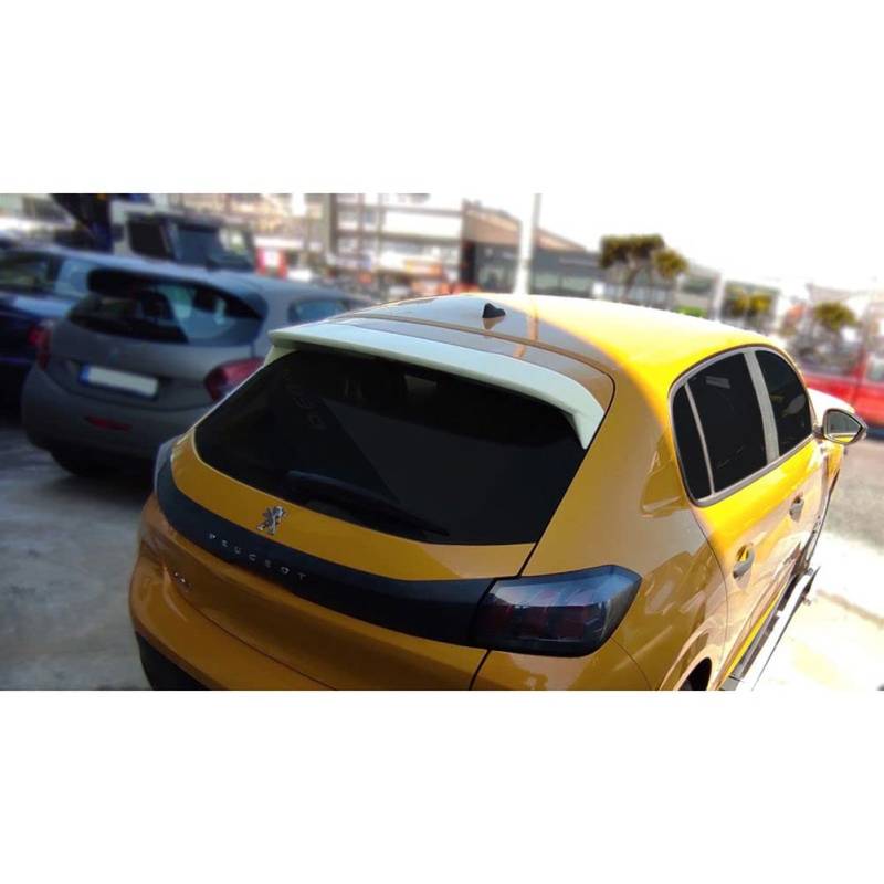 Motordrome Dachspoiler A/465 für Peugeot 208 II HB 5-türer 2019- (exkl. GT), PU, unlackiert, schwarz von AUTO-STYLE