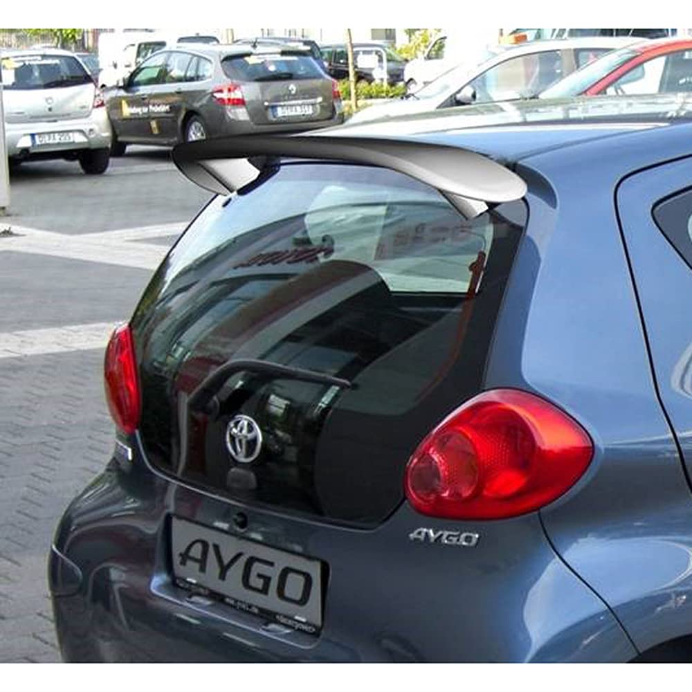 AUTO-STYLE Dachspoiler kompatibel mit Toyota Aygo 2005-2014 (exkl. C1/107) (PU) von AUTO-STYLE