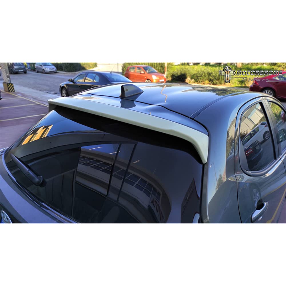 AUTO-STYLE Dachspoiler kompatibel mit Toyota Yaris (P21) 2020- (PU) von AUTO-STYLE