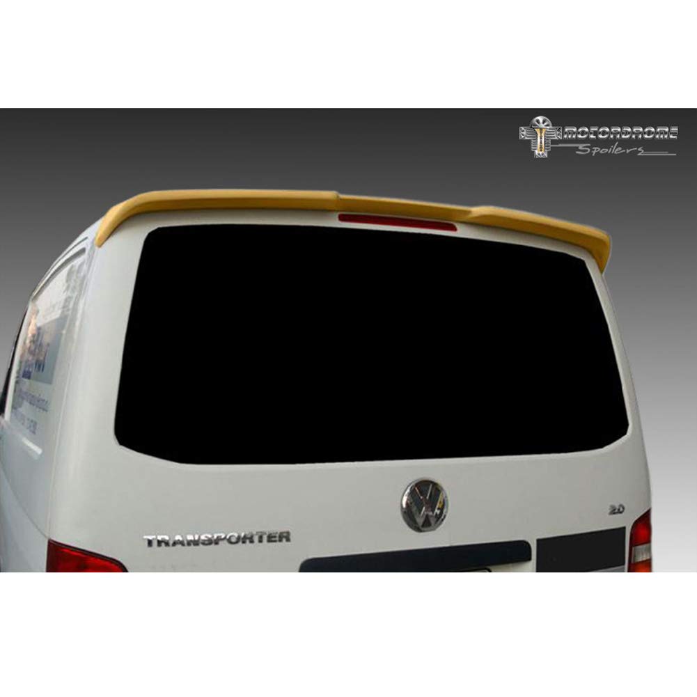 AUTO-STYLE Dachspoiler kompatibel mit Volkswagen Transporter T5 2003-2015 (Modelle mit Heckklappe) (PU) von AUTO-STYLE