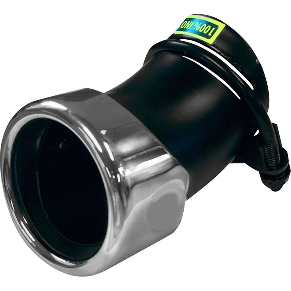 AUTO-STYLE Endrohr Edelstahl - rund 76mm - verstellbar - 45-55mm Anschluß AUTO-STYLE Endrohr Edelstahl - rund 76mm - verstellbar - 45-55mm Anschluß von AUTO-STYLE