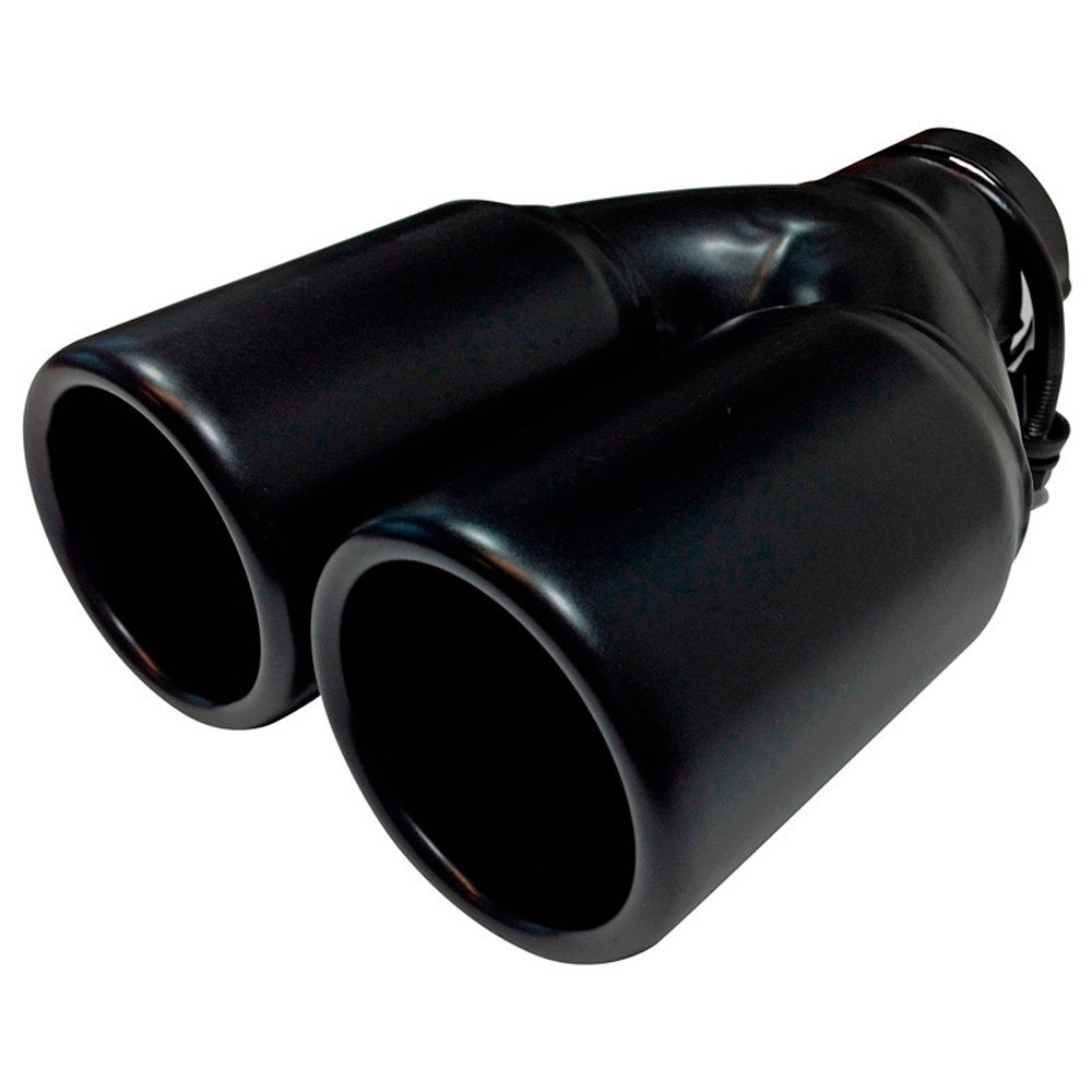 AUTO-STYLE Endrohr Stahl/Schwarz - 2x rund 76mm - Länge 220mm - 45-60mm Anschluß AUTO-STYLE Endrohr Stahl/Schwarz - 2x rund 76mm - Länge 220mm - 45-60mm Anschluß von AUTO-STYLE
