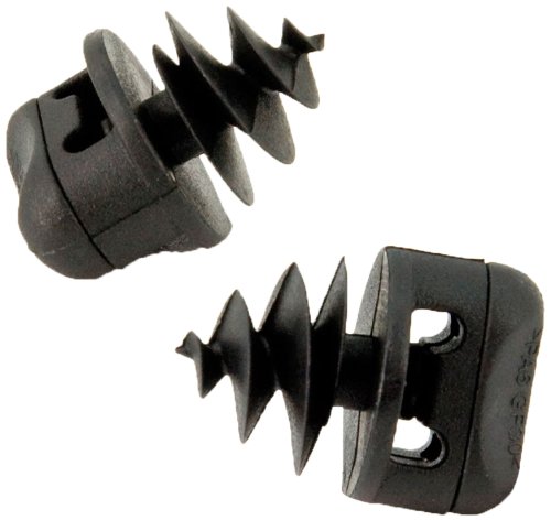 AUTO-STYLE Fußmattenclips 'Schraube' - Satz à 2 Stück, Schwarz von AUTO-STYLE