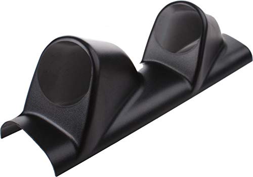AUTO-STYLE Instrumentenhalterung Universell 2 Löcher Schwarz ABS von AUTO-STYLE