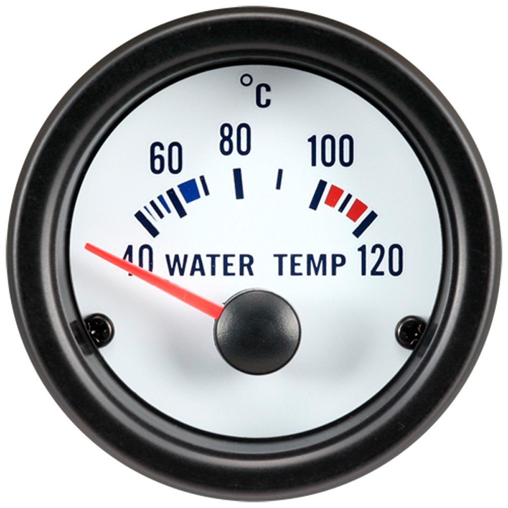 AUTO-STYLE Klassik Weiß Performance Instrument Wassertemperatur 40-120C 52mm AUTO-STYLE Klassik Weiß Performance Instrument Wassertemperatur 40-120C 52mm von AUTO-STYLE