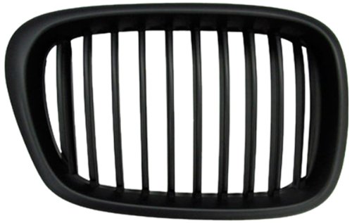 AUTO-STYLE Matt-Schwarze FrontGrills kompatibel mit BMW 5er E39 1995-2001 von AUTO-STYLE