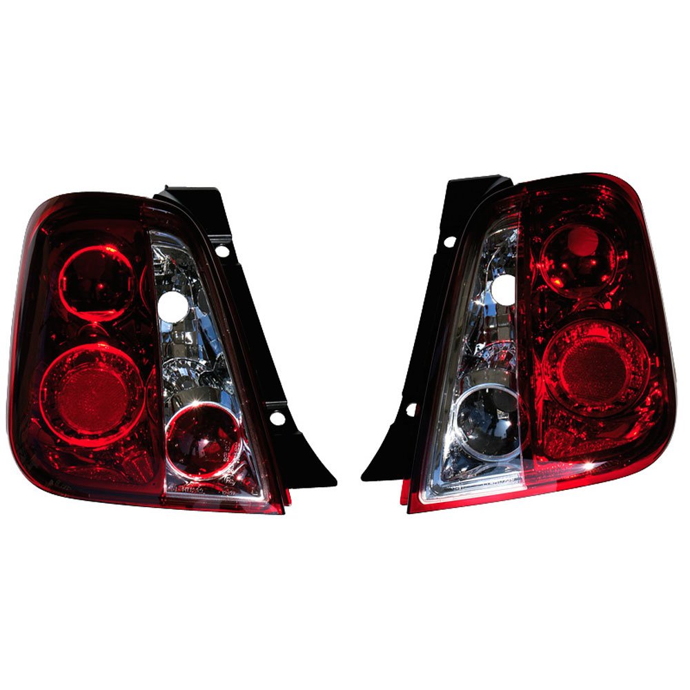 AUTO-STYLE Satz Heckleuchten kompatibel mit Fiat 500 2007- - Rot/Klar, Unbekannt AUTO-STYLE Satz Heckleuchten kompatibel mit Fiat 500 2007- - Rot/Klar, Unbekannt von AUTO-STYLE
