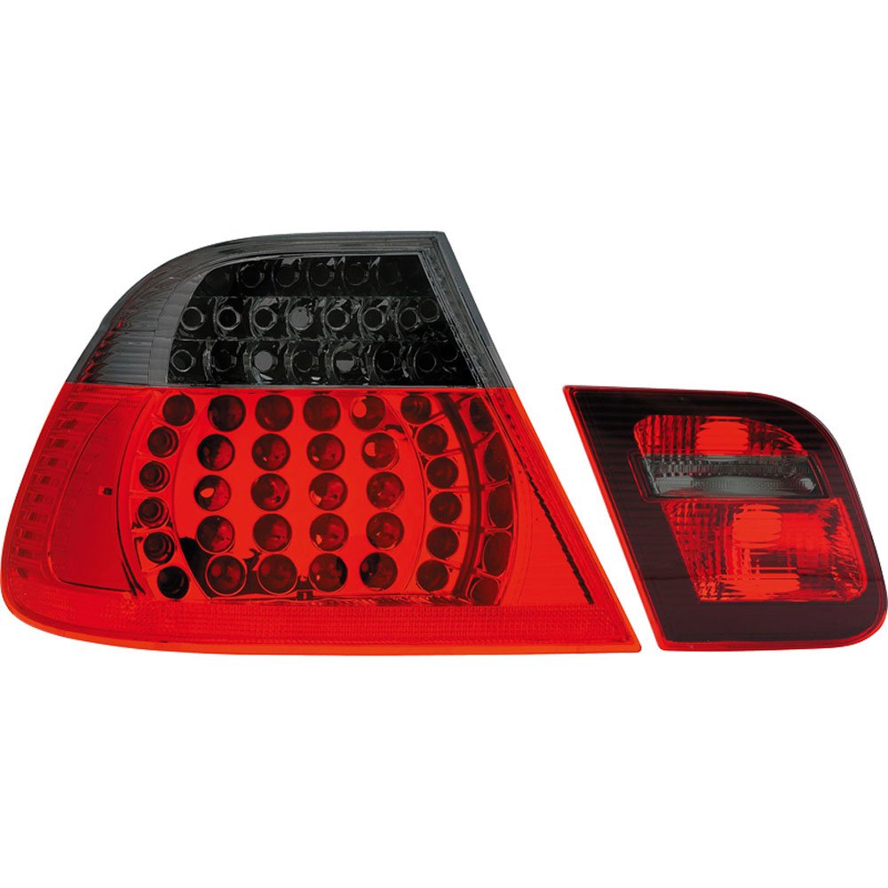 AUTO-STYLE Satz LED Heckleuchten kompatibel mit BMW 3er E46 Limousine 1998-2001 - Rot/Smoke AUTO-STYLE Satz LED Heckleuchten kompatibel mit BMW 3er E46 Limousine 1998-2001 - Rot/Smoke von AUTO-STYLE