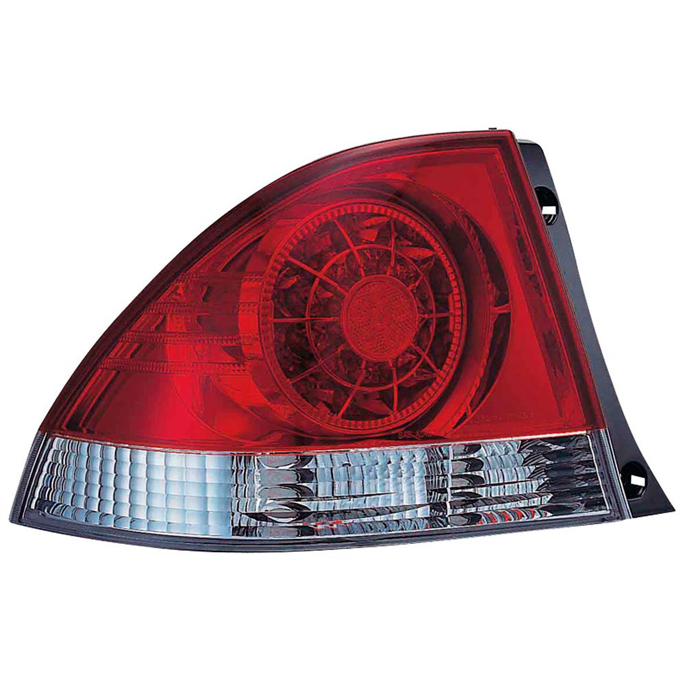 AUTO-STYLE Satz LED Heckleuchten kompatibel mit Lexus IS200 1998-2005 - Rot/Klar von AUTO-STYLE