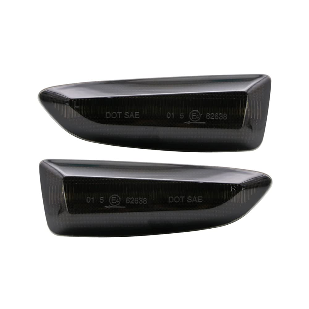 AUTO-STYLE Satz LED Seitenblinker kompatibel mit Opel diverse Modelle - Smoke - inkl. dynamischem Lauflicht, Rauchgrau AUTO-STYLE Satz LED Seitenblinker kompatibel mit Opel diverse Modelle - Smoke - inkl. dynamischem Lauflicht, Rauchgrau von AUTO-STYLE