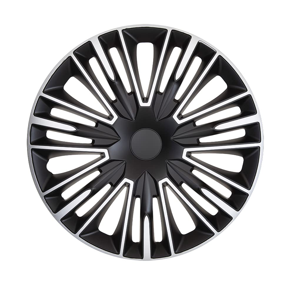 AUTO-STYLE Satz Radzierblenden Jerez 14-Zoll Silber/Schwarz AUTO-STYLE Satz Radzierblenden Jerez 14-Zoll Silber/Schwarz von AUTO-STYLE