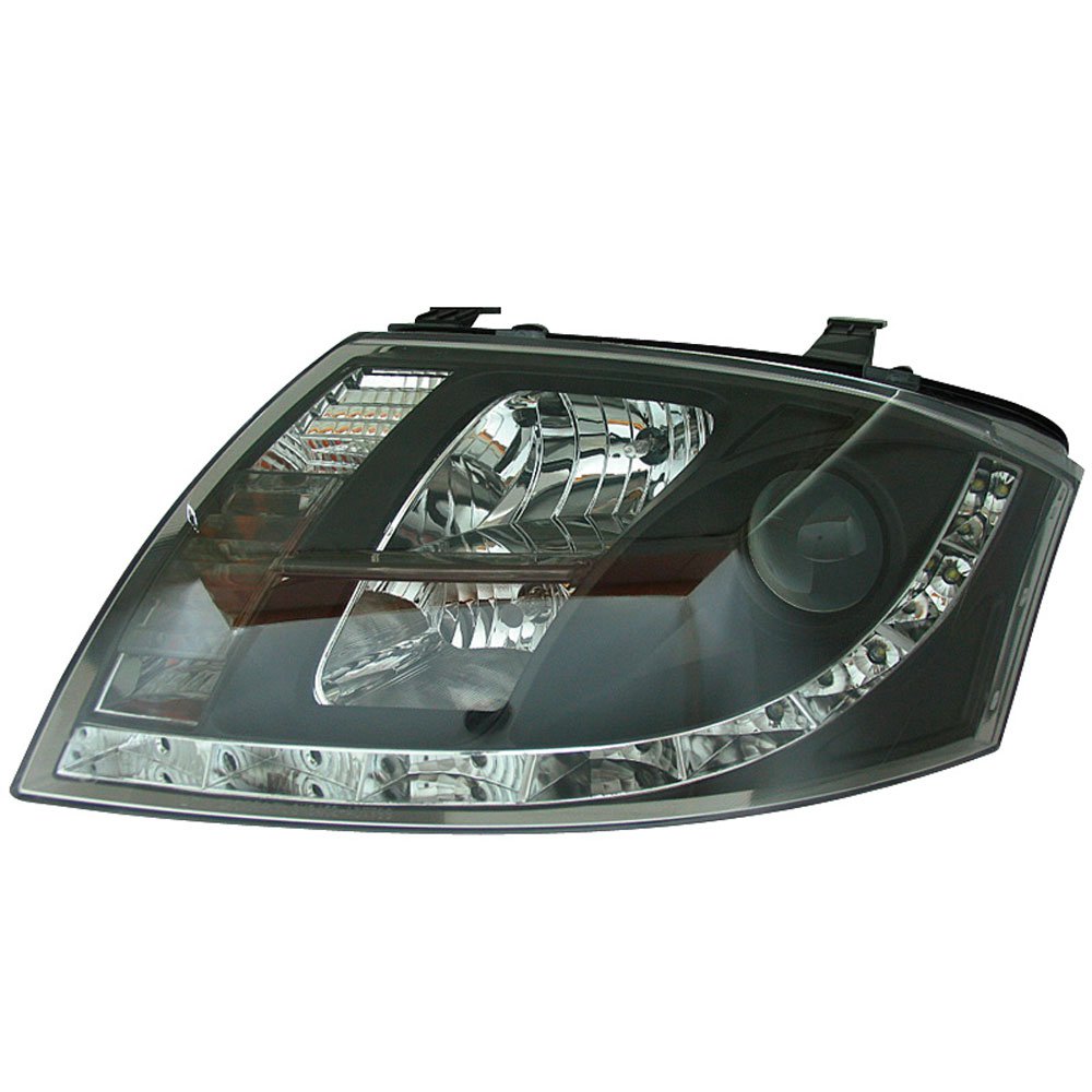 AUTO-STYLE Satz Scheinwerfer TFL-Look kompatibel mit Audi TT 8N 1999-2005 - Schwarz AUTO-STYLE Satz Scheinwerfer TFL-Look kompatibel mit Audi TT 8N 1999-2005 - Schwarz von AUTO-STYLE