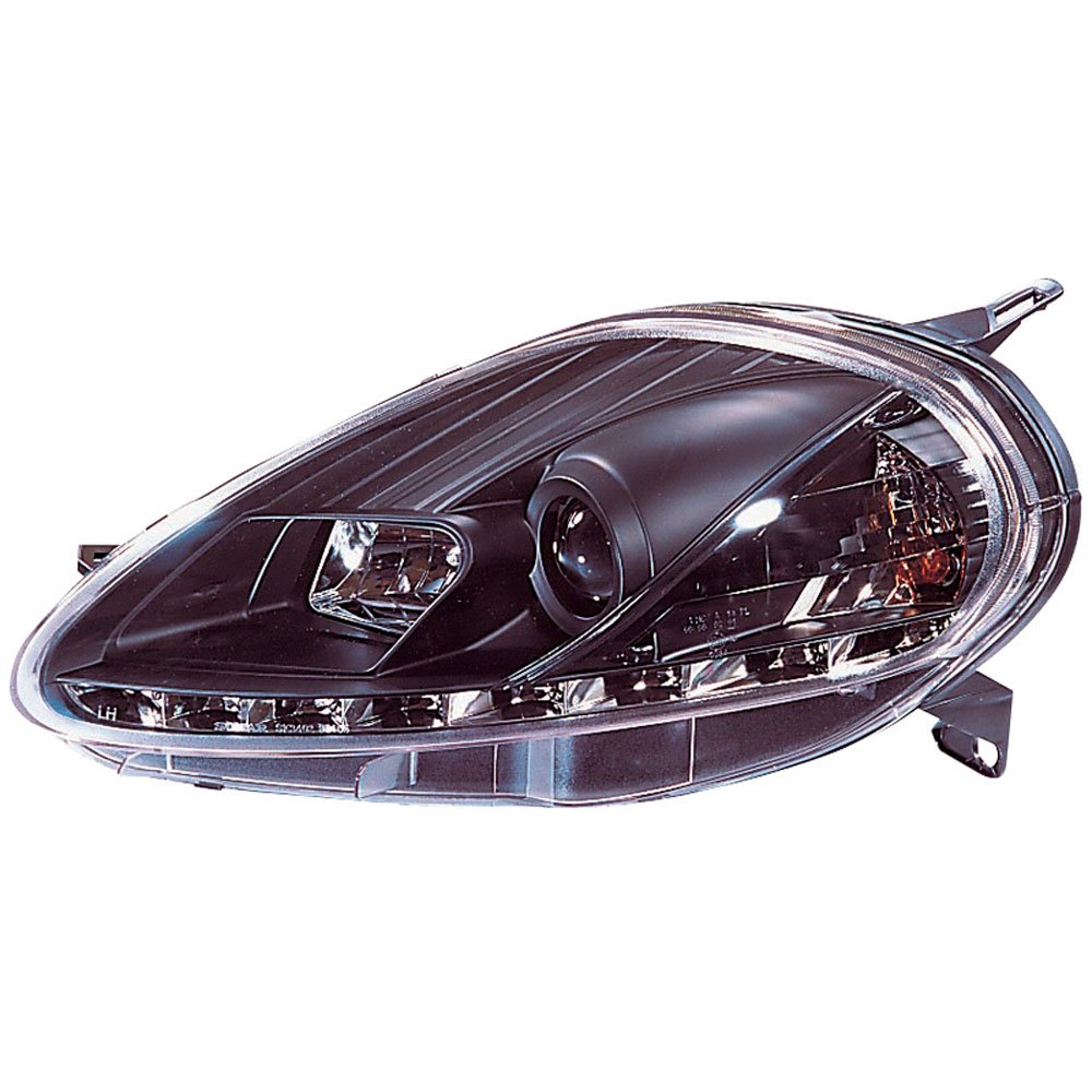 AUTO-STYLE Satz Scheinwerfer TFL-Look kompatibel mit Fiat Grande Punto 2008- - Schwarz AUTO-STYLE Satz Scheinwerfer TFL-Look kompatibel mit Fiat Grande Punto 2008- - Schwarz von AUTO-STYLE