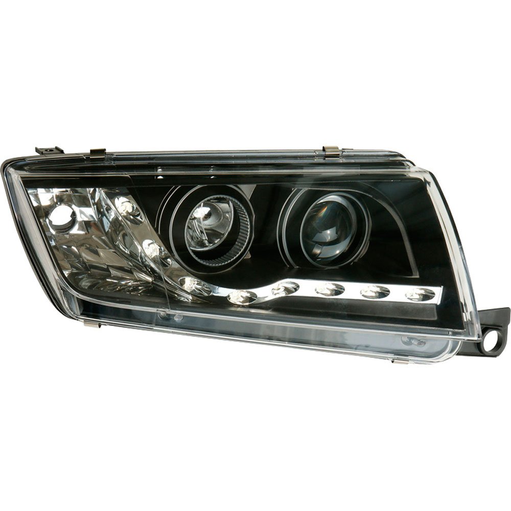 AUTO-STYLE Satz Scheinwerfer TFL-Look kompatibel mit Skoda Fabia 2000-2004 - Schwarz AUTO-STYLE Satz Scheinwerfer TFL-Look kompatibel mit Skoda Fabia 2000-2004 - Schwarz von AUTO-STYLE