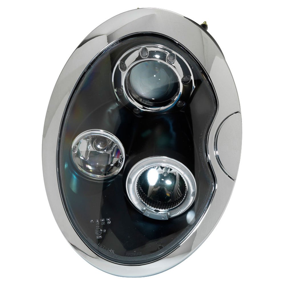 AUTO-STYLE Satz Scheinwerfer kompatibel mit BMW New Mini R50-R53 2001-2006 - Schwarz - inkl. Standlichtringen, Unbekannt AUTO-STYLE Satz Scheinwerfer kompatibel mit BMW New Mini R50-R53 2001-2006 - Schwarz - inkl. Standlichtringen, Unbekannt von AUTO-STYLE