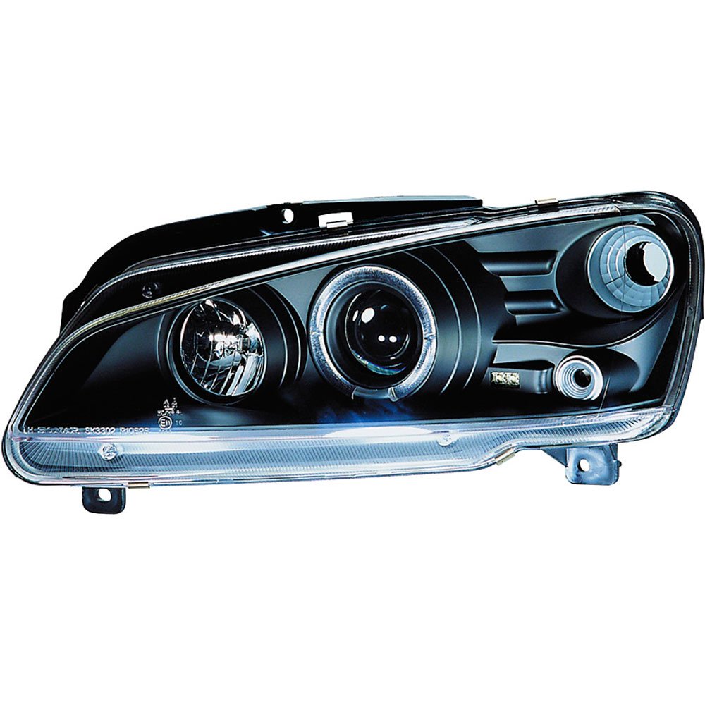 AUTO-STYLE Satz Scheinwerfer kompatibel mit Peugeot 106 1996- - Schwarz - inkl. Standlichtringen & Blinker AUTO-STYLE Satz Scheinwerfer kompatibel mit Peugeot 106 1996- - Schwarz - inkl. Standlichtringen & Blinker von AUTO-STYLE