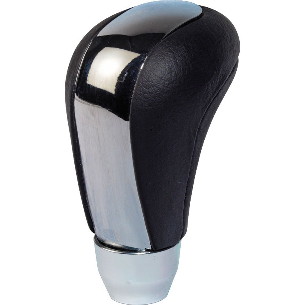 AUTO-STYLE Universelle Schaltknauf M-7 - Schwarz Leder/Poliert AUTO-STYLE Universelle Schaltknauf M-7 - Schwarz Leder/Poliert von AUTO-STYLE