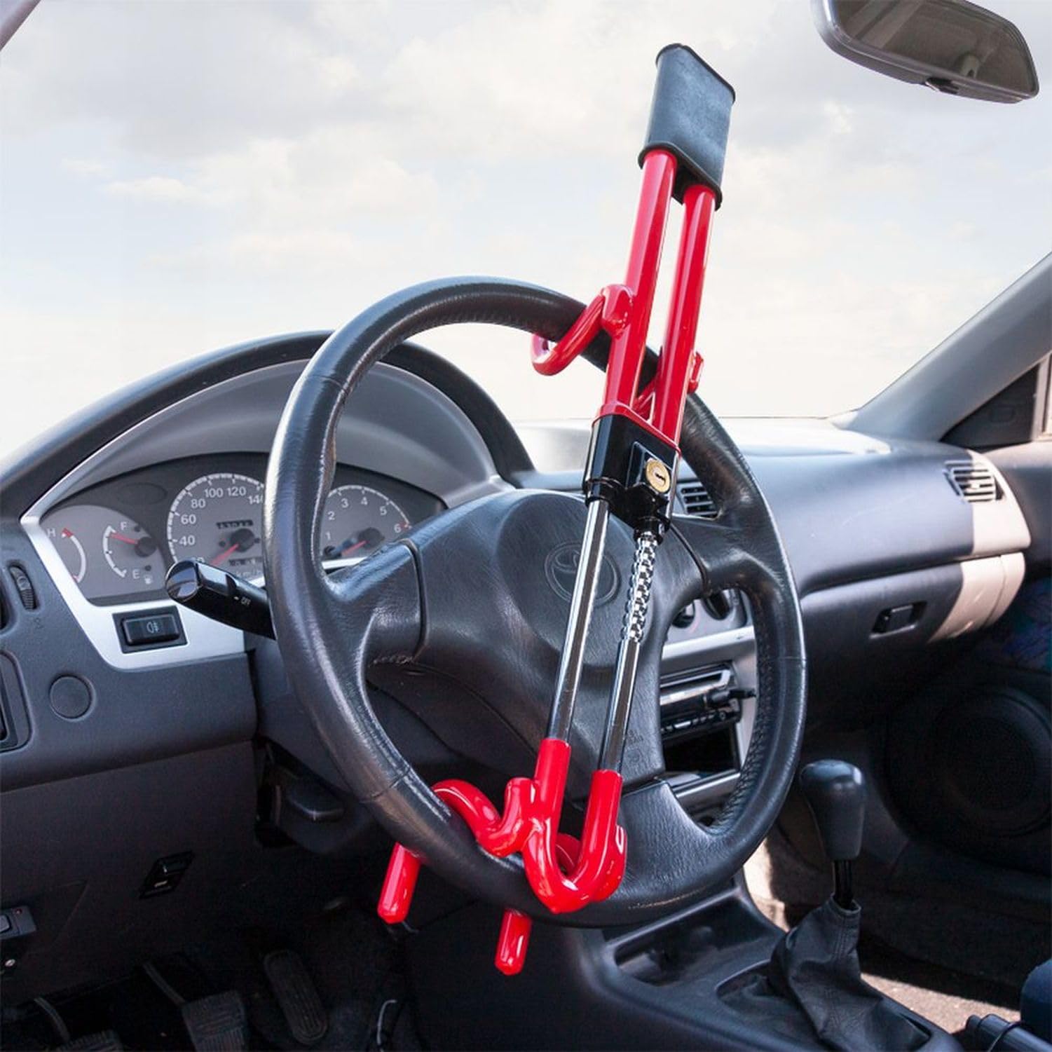 AUTO-STYLE Universal Anti-Diebstahl Lenkradschloß 'Heavy Duty' - Rot AUTO-STYLE Universal Anti-Diebstahl Lenkradschloß 'Heavy Duty' - Rot von AUTO-STYLE