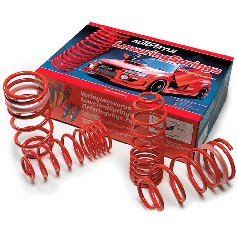 AUTO-STYLE Tieferlegungsfedern kompatibel mit Ford Mach-E RWD Standard Range 74kW 258/269PS 2020- 40/35mm AUTO-STYLE Tieferlegungsfedern kompatibel mit Ford Mach-E RWD Standard Range 74kW 258/269PS 2020- 40/35mm von AUTO-STYLE