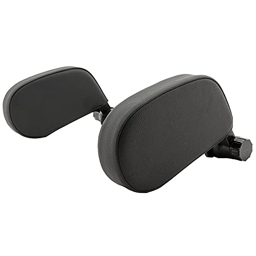 AUTO-STYLE Premium Universelle Verstelbare Reise-Kopfstütze - Anthrazit Kunstleder von AUTO-STYLE